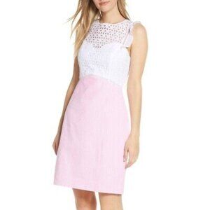 NWT Lilly Pulitzer Maya Shift Dress Pink Tropics Seersucker 2